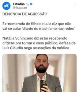 Censura e machismo: Diferente das feministas Estadão abre a boca sobre agressão contra a mulher….
