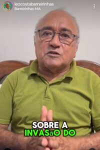 Veja no vídeo: Ex-prefeito de Barreirinhas detona invasores polítiqueiros….