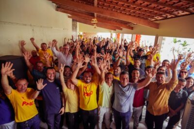 Mais de 100 pré-candidatos a vereadores de 9 partidos unem forças em apoio a Dudu Diniz em São José de Ribamar