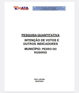 Prefeito Toca Serra lidera em todos os cenários, diz pesquisa do Instituto Exata