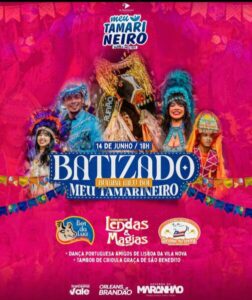 Ritual de Batismo do Boi Meu Tamarineiro acontece nesta sexta, 14, em Ribamar