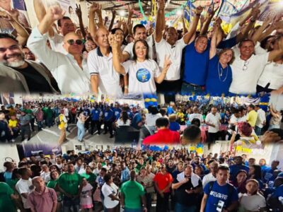 Vereador Domingos Paz, Monta partido e Mostra sua Força Política.