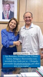 Iracema Vale anuncia o “mais asfalto” para Barreirinhas e região