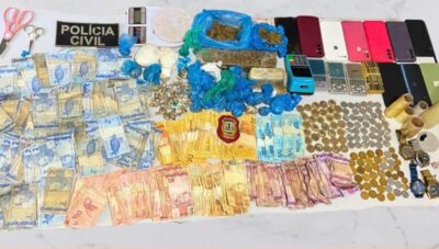 Operação prende sete pessoas por tráfico de drogas em Vargem Grande