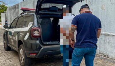 Homem é preso por tentar matar a própria filha com golpes de facão