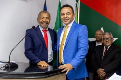 Por unanimidade, Luis Fernando é eleito presidente da Câmara de Vereadores de São Vicente Ferrer