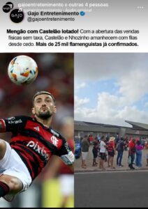 Torcedores do Flamengo podem entrar com ação judicial por promessa de time titular em jogo contra o Bangu; time sub-20 que vai entrar em campo