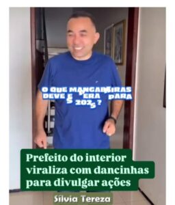 Prefeito do interior viraliza com dancinhas para divulgar ações