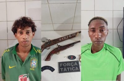 Suspeitos de participação em homicídio são presos pela Força Tática em Codó