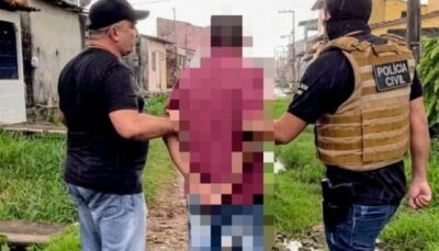 Por tentativa de feminicídio, homem é preso pela polícia civil em Viana