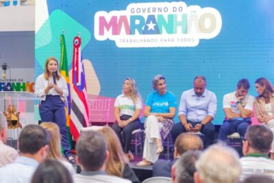 Iracema Vale participa do lançamento do programa Maranhão Livre da Fome