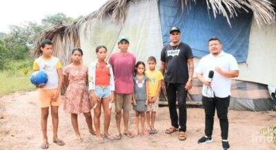 Família vive em condições precárias no povoado Tiririca, em Barreirinhas, e mobiliza campanha