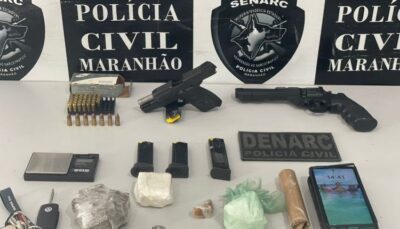 Em Timon, Polícia Civil prende homem por tráfico de drogas