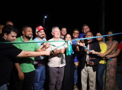 Inauguração de ruas pavimentadas no povoado São Pedro marca avanço na infraestrutura do município de Viana