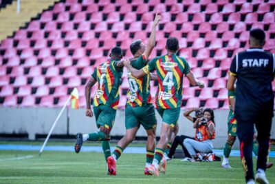 Sampaio domina, vence o Tocantinópolis por 2 a 0 e segue firme no G-4 da Série D