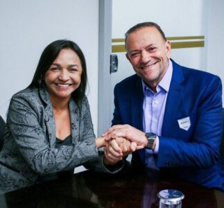 Reunião entre Eliziane Gama e Edinho Silva discute apoio de Lula para a reeleição da senadora em 2026