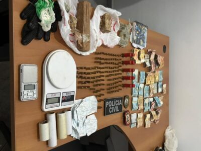 POLÍCIA CIVIL PRENDE MULHER POR TRÁFICO INTERESTADUAL DE DROGAS EM MIRINZAL