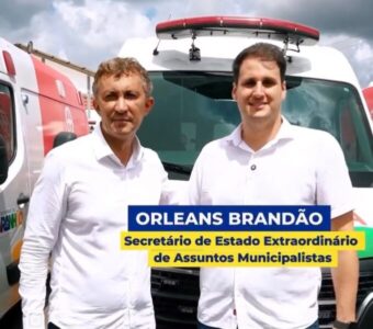 Prefeito Nonatinho consegue ambulância e viatura da PM para Matões