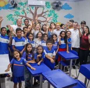 “Por aqui é menos discurso e mais resultado!”, afirma Maura Jorge durante entrega de mais uma escola em Lago da Pedra