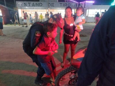 Agente da Guarda Municipal salva criança de engasgo durante vaquejada em Barreirinhas