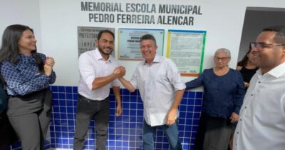 Zé Antônio mantém ritmo de inaugurações de novas unidades escolares em 2024