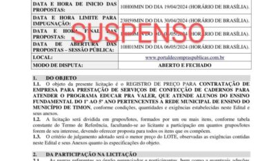 Blog Do Ribinha: Secretário de Educação anula licitação alegando conluio, faz outra e quem ganha maior lote é empresa do irmão da secretária de Finanças