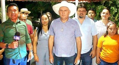 VANDERLY DO COMÉRCIO,  prefeito da cidade de AMARANTE, junto com sua equipe, realizaram a inauguração da reforma e ampliação da praça CÍCERO NASCIMENTO