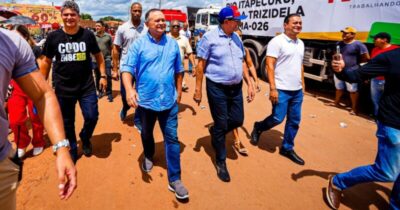 Em Codó, Brandão inica ponte e entrega escolas e parque ambiental reformados