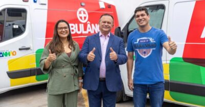 Brandão inaugura equipamento que moderniza e acelera serviços de saúde no MA e entrega ambulâncias
