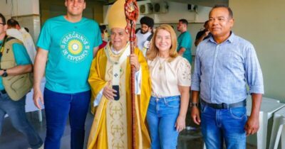 Walber Filho marca presença na histórica celebração de Corpus Christi no Castelão