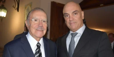 ‘Não podemos correr atrás de doido’, diz Sarney ao defender Moraes