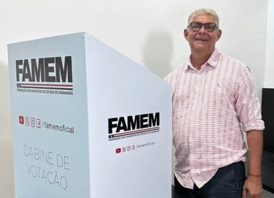 Prefeito Zé Martins vota na eleição da Famem e parabeniza Roberto Costa pela vitória