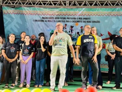 Prefeito eleito Zé Martins prestigia encerramento da XII Semana do Bebê Quilombola de Bequimão-MA