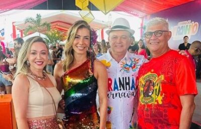 Zé Martins prestigia governador Carlos Brandão durante o Pré-Carnaval “Vem Pro Mar”