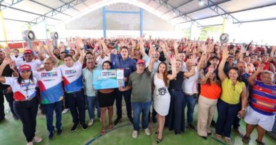 “Além de entregar obras e serviços, estamos combatendo a fome no Maranhão”, afirma Orleans Brandão
