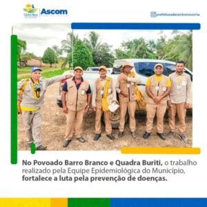 Chama a prefeitura que ela faz: Programa ‘Aqui tem Saúde’ no município Centro Novo proporciona à população diversos atendimentos.