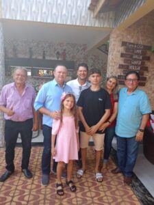 Governador Carlos Brandão participa de inaugurações e visita o amigo Danielzinho da Farmácia em São Bento