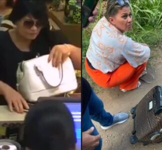 Câmara de segurança flagra mulher comprando ovos de páscoa, enviado para família em Imperatriz que matou uma criança de 7 anos; Mãe e irmã estão internadas.