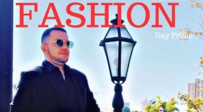 Lucas Bessa posa para a capa da Revista Fashion Day Prime e comemora o marco de 10 milhões de visualizações no Instagram em um mês