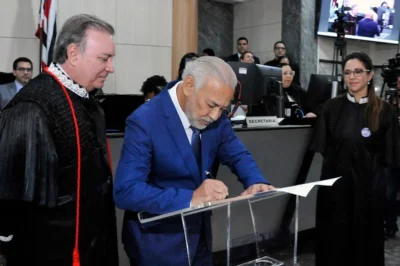 Eulálio Figueiredo toma posse como novo desembargador do TJ/MA