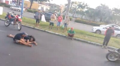 Idosa é atropelada na Avenida Senador Vitorino Freire, em São Luís