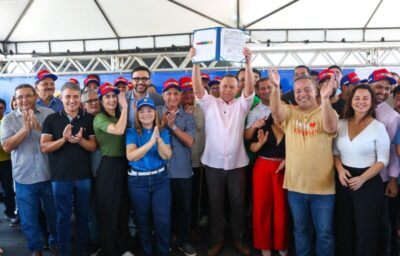 Fred Campos e Carlos Brandão assinam OS para a duplicação da MA-204