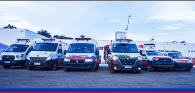 Hospital Lídia Martins em Bequimão passa a contar com seis ambulâncias para atendimento de emergência