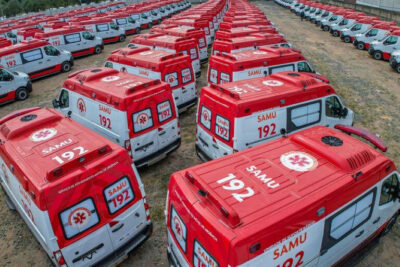 Maranhão ganha oito novas ambulâncias do Samu para ampliação da frota