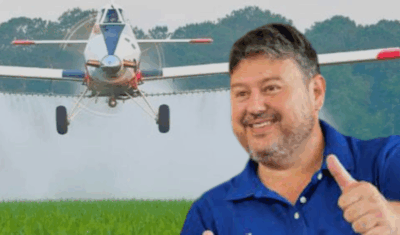 Suspeita de Interesse Próprio: André Gaúcho Veta Lei da Gestão Anterior que Proibia Pulverização Aérea