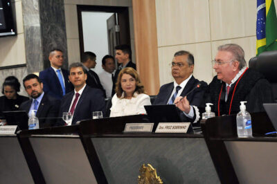 IRACEMA VALE PRESTIGIA SOLENIDADE DE ABERTURA DO ANO JUDICIÁRIO NO TJMA