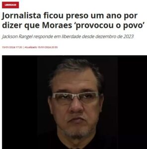 Na “democracia relativa” a liberdadade está ameaçada….