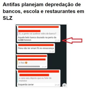 Veja no vídeo: jovens da direita que foram perseguidos e levados à delegacia questionam governador comunista: dois pesos e duas medidas?