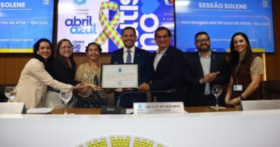 Câmara Municipal homenageia os 54 anos da APAE de São Luís em sessão solene
