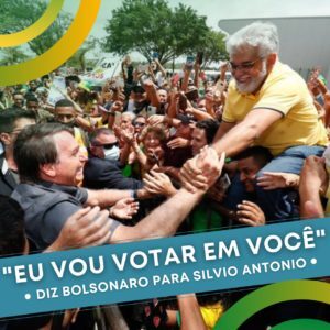 E agora Márcio Jerry? Bolsonaro diz que seu candidato é Silvio Antônio, e não Braide…